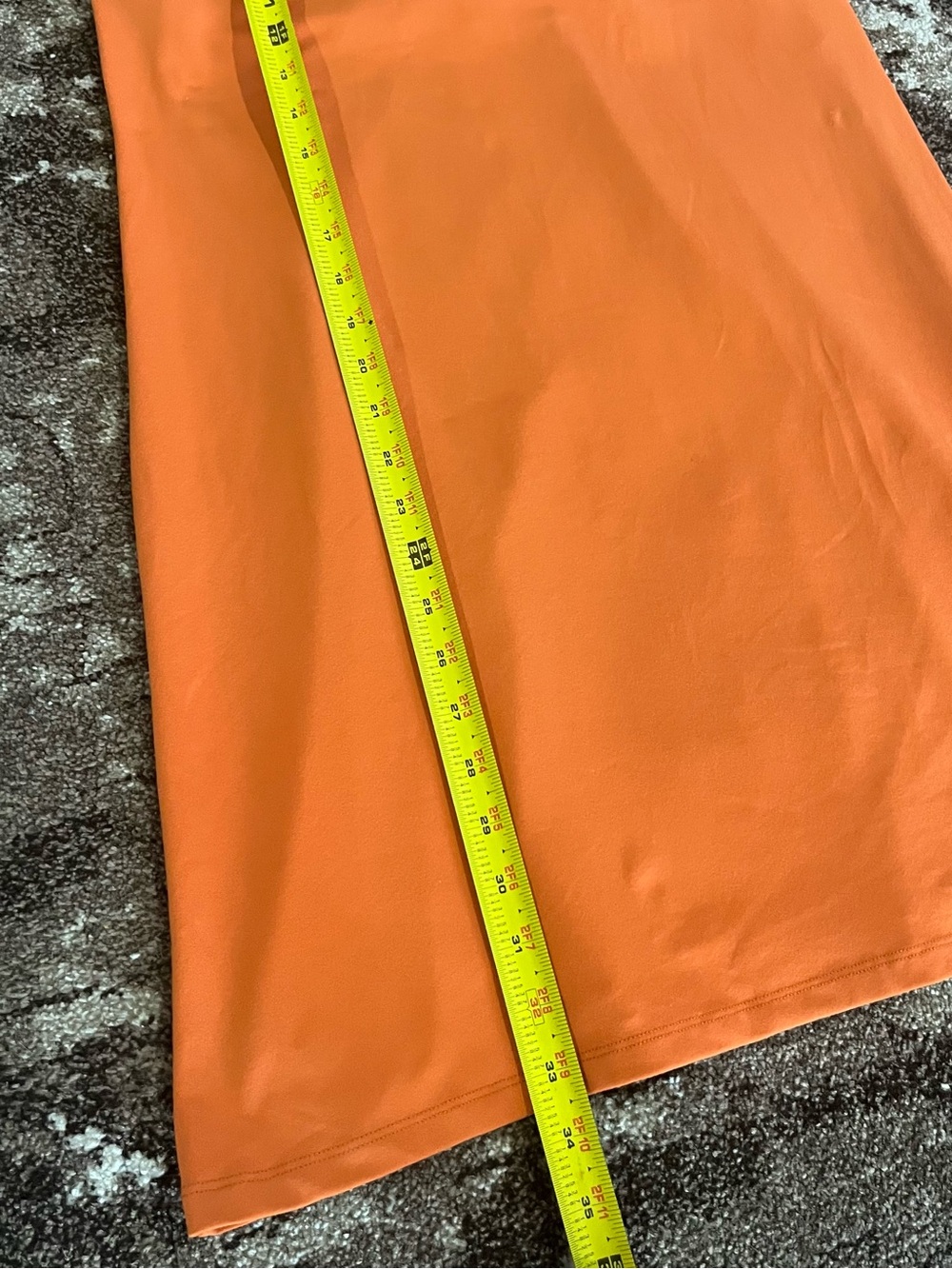 Susana Monaco Orange Scoop Neck Slip Dress - Picture 8 of 8